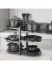 Under The Cabinet 6-layer Adjustable Pot And Lid Sorting Rack