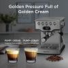 Geek Chef Espresso Machine with milk frother