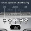 Geek Chef Espresso Machine with milk frother