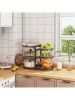 Under The Cabinet 6-layer Adjustable Pot And Lid Sorting Rack